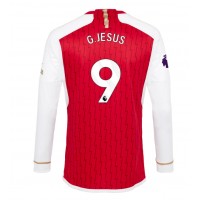 Billiga Arsenal Gabriel Jesus #9 Hemma fotbollskläder 2023-24 Långärmad